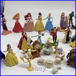 VTG Disney Mixed Lot of 50 Pvc Plastic Figures Cake Toppers Figurine Toys 1 4