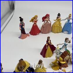 VTG Disney Mixed Lot of 50 Pvc Plastic Figures Cake Toppers Figurine Toys 1 4