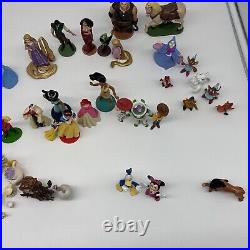 VTG Disney Mixed Lot of 50 Pvc Plastic Figures Cake Toppers Figurine Toys 1 4