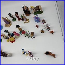 VTG Disney Mixed Lot of 50 Pvc Plastic Figures Cake Toppers Figurine Toys 1 4