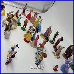 VTG Disney Mixed Lot of 50 Pvc Plastic Figures Cake Toppers Figurine Toys 1 4