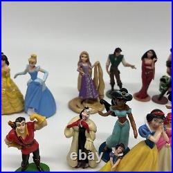 VTG Disney Mixed Lot of 50 Pvc Plastic Figures Cake Toppers Figurine Toys 1 4