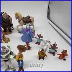 VTG Disney Mixed Lot of 50 Pvc Plastic Figures Cake Toppers Figurine Toys 1 4