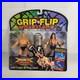 VTG Grip n Flip WCW Lex Luger Bret Hart Wrestling Action Figures IOB 90s Toy Biz