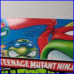 VTG HTF Halfcourt Figure NIB Teenage Mutant Ninja Turtles Unpunched Clear Bubble