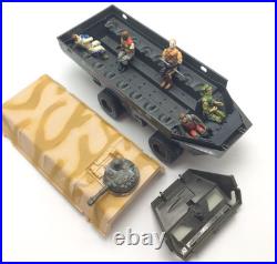 VTG Hasbro G. I. JOE LOT Of 24 FIGURES With 1984 Tara Toy Case & APC