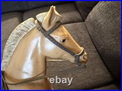 VTG LOUIS MARX 60's Johnny West PANCHO Horse Pony Action Figure 9 USA palomino