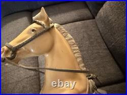 VTG LOUIS MARX 60's Johnny West PANCHO Horse Pony Action Figure 9 USA palomino