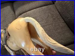 VTG LOUIS MARX 60's Johnny West PANCHO Horse Pony Action Figure 9 USA palomino