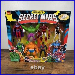 VTG Marvel Comics Secret Wars 8 Figures Collector's Edition Toy Biz SEALED 1997