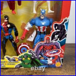 VTG Marvel Comics Secret Wars 8 Figures Collector's Edition Toy Biz SEALED 1997
