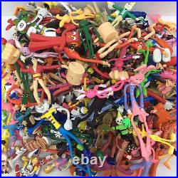 VTG & Modern 15 lb LOT Bendy Poseable Toy Figures Easter Holiday Muppets Gumby