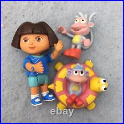 VTG & Modern 22 lb LOT of Dora The Explorer Go Diego Go Toys Figures Nickelodeon