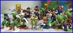 VTG & Modern LOT 102 Nintendo Super Mario Action Toy Figures Cake Toppers Used