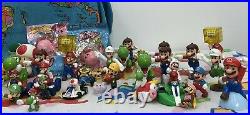 VTG & Modern LOT 102 Nintendo Super Mario Action Toy Figures Cake Toppers Used