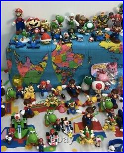 VTG & Modern LOT 102 Nintendo Super Mario Action Toy Figures Cake Toppers Used