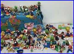 VTG & Modern LOT 102 Nintendo Super Mario Action Toy Figures Cake Toppers Used