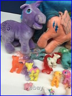 VTG & Modern LOT 27 My Little Pony G1 G2 Plush Dolls & Toy Figures 80s 90s 00s