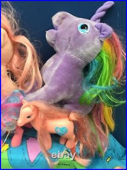 VTG & Modern LOT 27 My Little Pony G1 G2 Plush Dolls & Toy Figures 80s 90s 00s