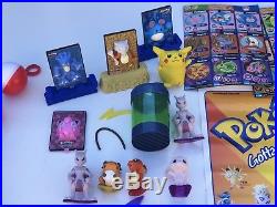 VTG Pokemon TOMY Burger King 90's Toys Keychains Figures Lot Collection RARE HTF