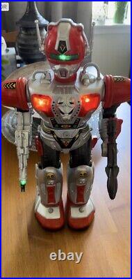 VTG Robot Leader Zadak with Guns, Light Up With Sounds! Super Cool