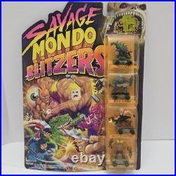 VTG Savage Mondo Blitzers Kenner 1991 Lot Of 4 Unopened In Original Packaging