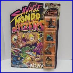 VTG Savage Mondo Blitzers Kenner 1991 Lot Of 4 Unopened In Original Packaging