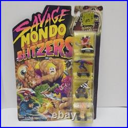 VTG Savage Mondo Blitzers Kenner 1991 Lot Of 4 Unopened In Original Packaging