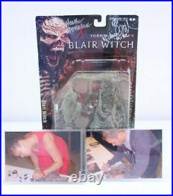 VTG Signed Autographed Action Figure Toy McFarlane Movie Maniacs The Blair Witch