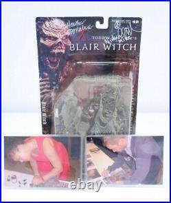 VTG Signed Autographed Action Figure Toy McFarlane Movie Maniacs The Blair Witch