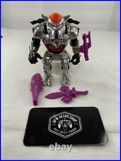 VTG TMNT 1993 Teenage Mutant Ninja Turtles Warrior ROCKSTEADY robot Complete