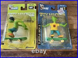 VTG TOY MACHINE TURTLE BOY ACTION FIGURE Lot of 2 SKATEBOARDING ED TEMPLETON 1 2