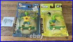 VTG TOY MACHINE TURTLE BOY ACTION FIGURE Lot of 2 SKATEBOARDING ED TEMPLETON 1 2