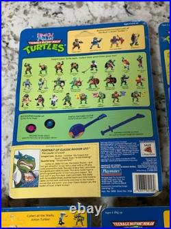 VTG Teenage Mutant Ninja Turtles Figures MOC Slash April Space Cadet Pizza Face VTG Teenage Mutant Ninja Turtles Figures MOC Slash April Space Cadet Pizza Face