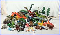 VTG Toy Dinosaurs Mixed Lot Of 51 Larami Imperial Diemer Russ Impro Toy Major