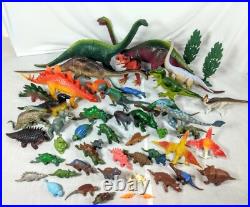 VTG Toy Dinosaurs Mixed Lot Of 51 Larami Imperial Diemer Russ Impro Toy Major