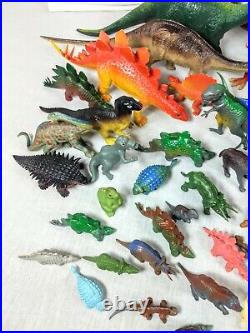 VTG Toy Dinosaurs Mixed Lot Of 51 Larami Imperial Diemer Russ Impro Toy Major