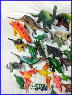 VTG Toy Dinosaurs Mixed Lot Of 51 Larami Imperial Diemer Russ Impro Toy Major