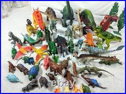 VTG Toy Dinosaurs Mixed Lot Of 51 Larami Imperial Diemer Russ Impro Toy Major