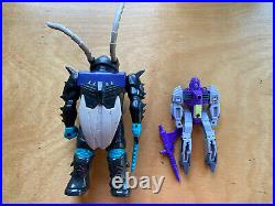 VTG Transformer Pretenders Decepticon Bugly Insect Bug Toy 1988