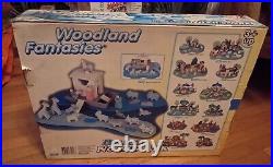 VTG WOODLAND FANTASIES Deluxe NOAH'S ARK 20 Piece Wooden Playset 32017 Bible Toy