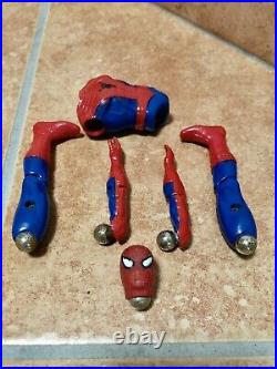 VeRy RaRe! Mego Spiderman Magnetic Action Figure Micronauts