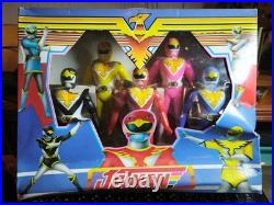 Very Rare Jetman Set of 5 Pack Bootleg Made in Japan 1992