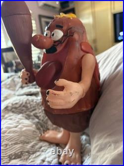 Very Rare Vintage Captain Cavern Figure 12 Inch Bootleg Vinyl Action Figure 80s