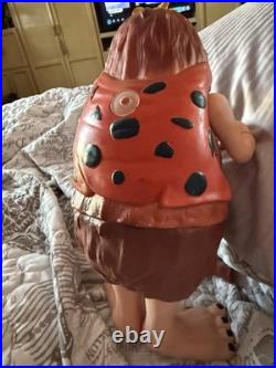 Very Rare Vintage Captain Cavern Figure 12 Inch Bootleg Vinyl Action Figure 80s