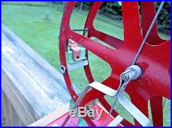 Vintage 1939 Empire Toys Steel Ferris Wheel 12.5 Cast Iron Figure Toy Lot
