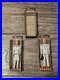 Vintage 1950s Renwal Doctor And Nurse Figures NEW 4 Figurine 44 Made in USA