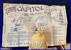 Vintage 1956 Louis Marx & Co THE CAPITOL with35 Figures + Instructions No Box #436