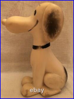 Vintage 1958 Snoopy United Feature Syndicate Original Peanuts Squeeze Toy Rare