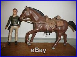 Vintage 1960s Palitoy Bonanza Figures Boxed Hoss / Ben / Outlaw + Little Joe